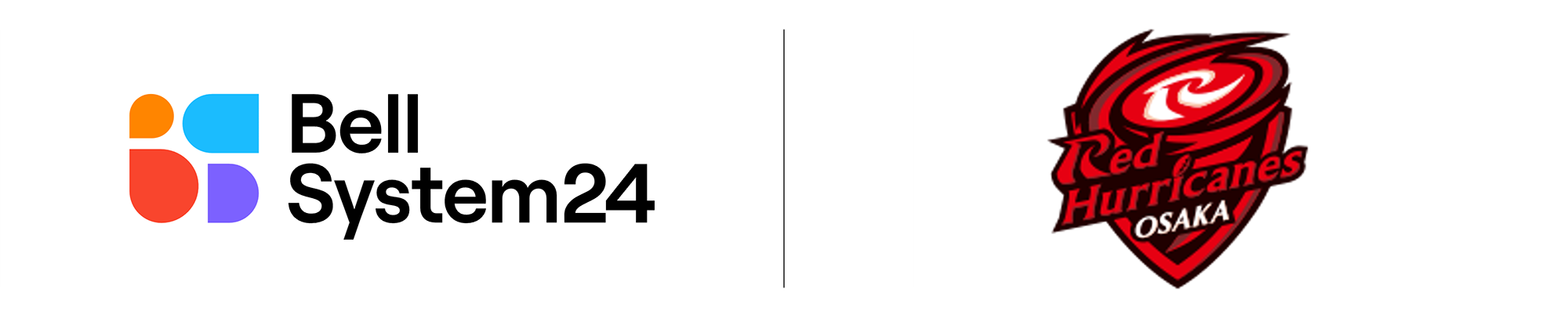 ベルシステム24 / レッドハリケーンズ大阪　ロゴ