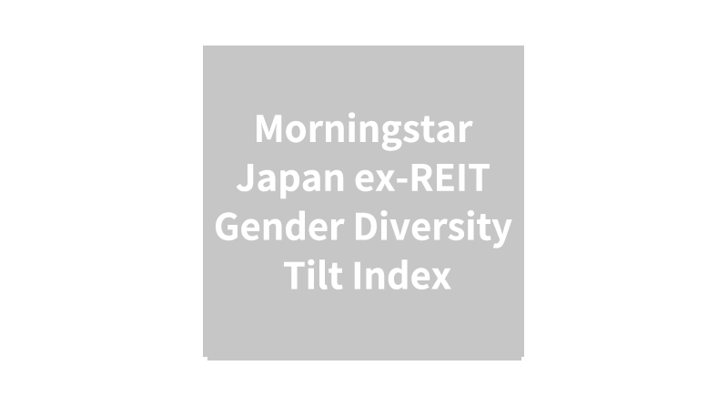 Morningstar Japan ex-REIT Gender Diversity Tilt Index