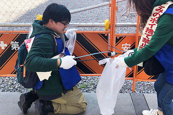 旭川での地域クリーン活動