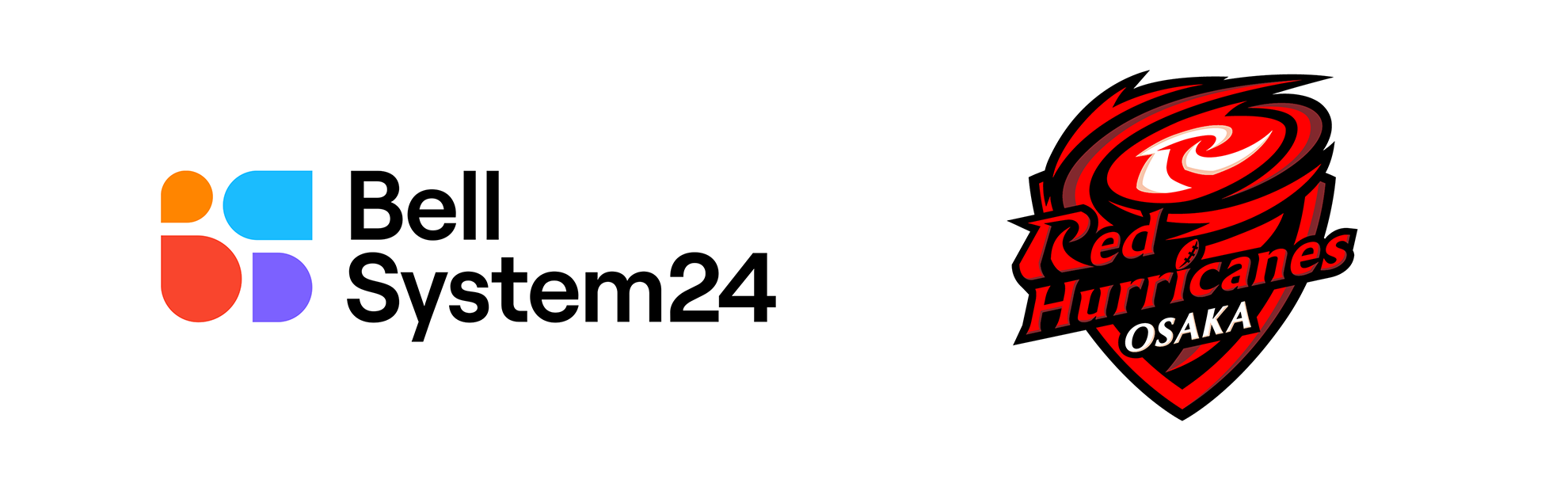 ベルシステム24/レッドハリケーンズ大阪 ロゴ