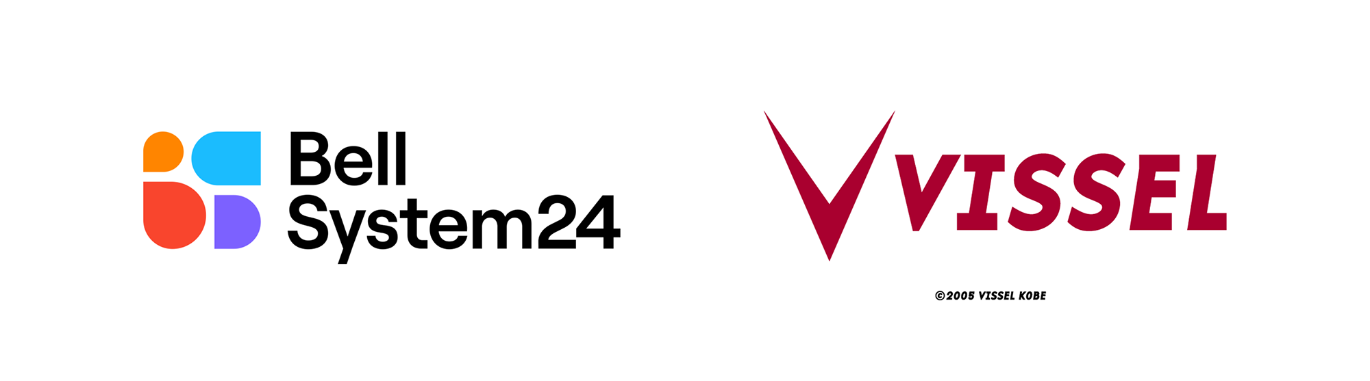 ベルシステム24/ヴィッセル神戸 ロゴ